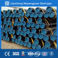 API5L GR.B seamless steel tube with black painted,beveled ends